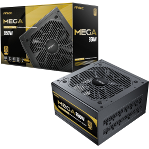 Antec MEGA 850W 80 PLUS Gold ATX3.1 PCIE 5.1 Fully Modular Power Supply (MEGA850) – product image