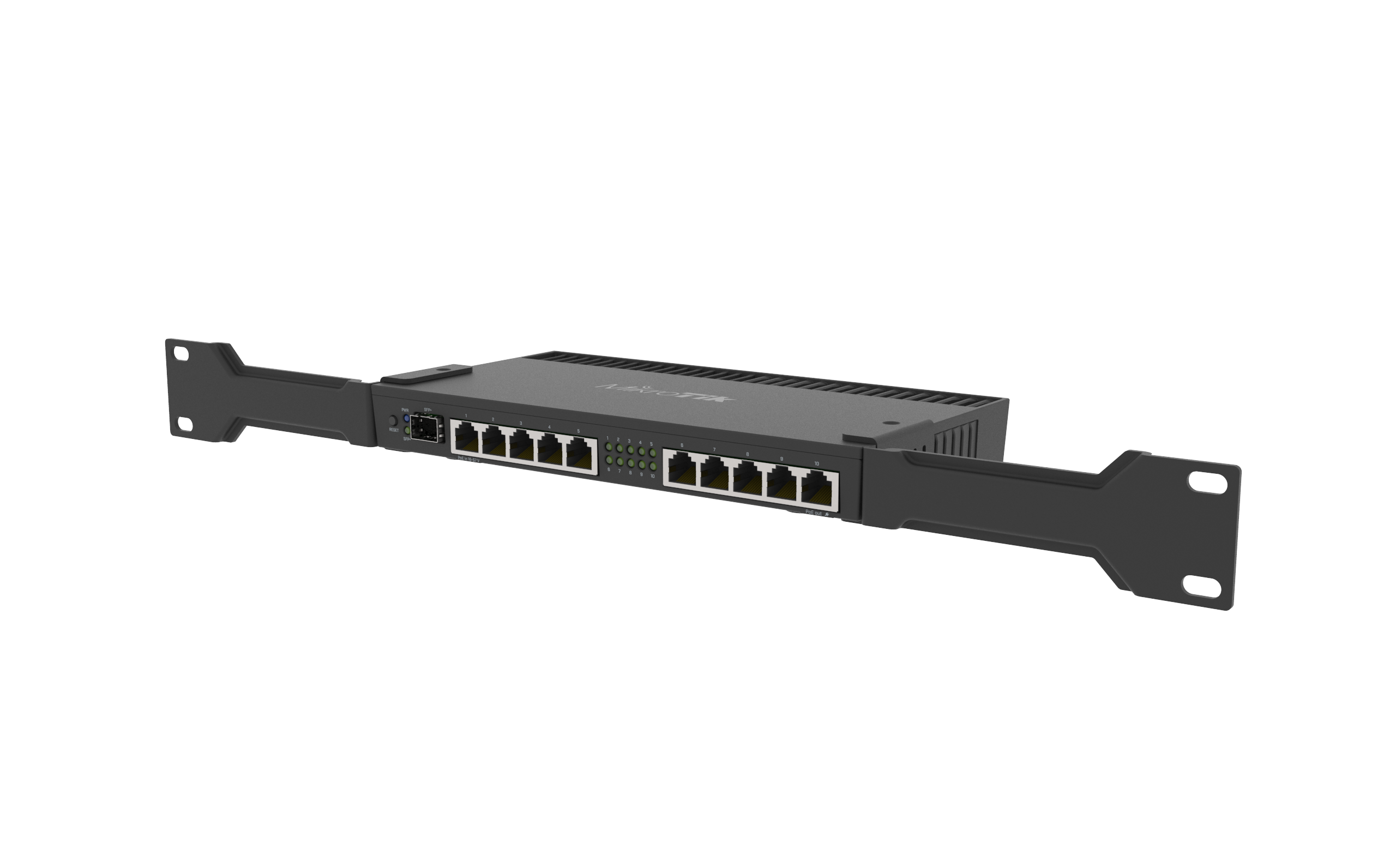 MIKROTIK 10 PORT GIGABIT 1SFP+ 4 CORE L5 RACK-MOUNT ROUTER | MT-RB4011IGS-RM - Image 2