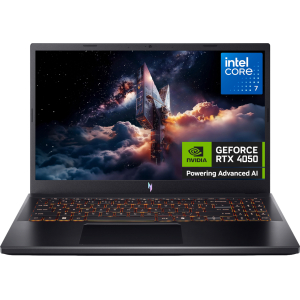 Acer NITRO V 15 Gaming Laptop 15.6″ | Intel Core 7 240H | 16GB | 512GB | RTX 4050 6GB | Windows 11 Home (NH.QUAEA.00D) – product image