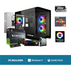 PCBuilder Ryzen 5 8400F RECON Windows 11 Gaming PC (PCB_RECON_02) – product image