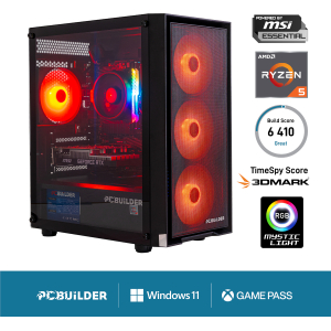 PCBuilder Ryzen 5 5500 SCOUT Windows 11 Gaming PC (PCB_SCOUT_05) – product image