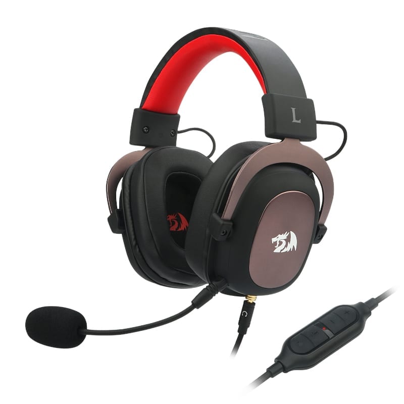 REDRAGON Over-Ear ZEUS 2 USB Gaming Headset - Black (RD-H510-1) – product image