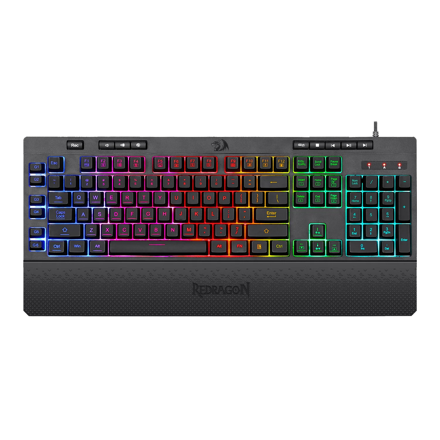 REDRAGON KB MEMB SHIVA BK (RD-K512RGB-1) – product image