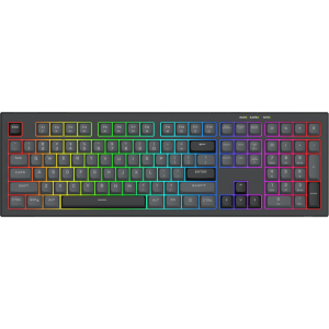 REDRAGON CRUX Membrane Gaming Keyboard - Black (RD-K518-RGB-GB) – product image