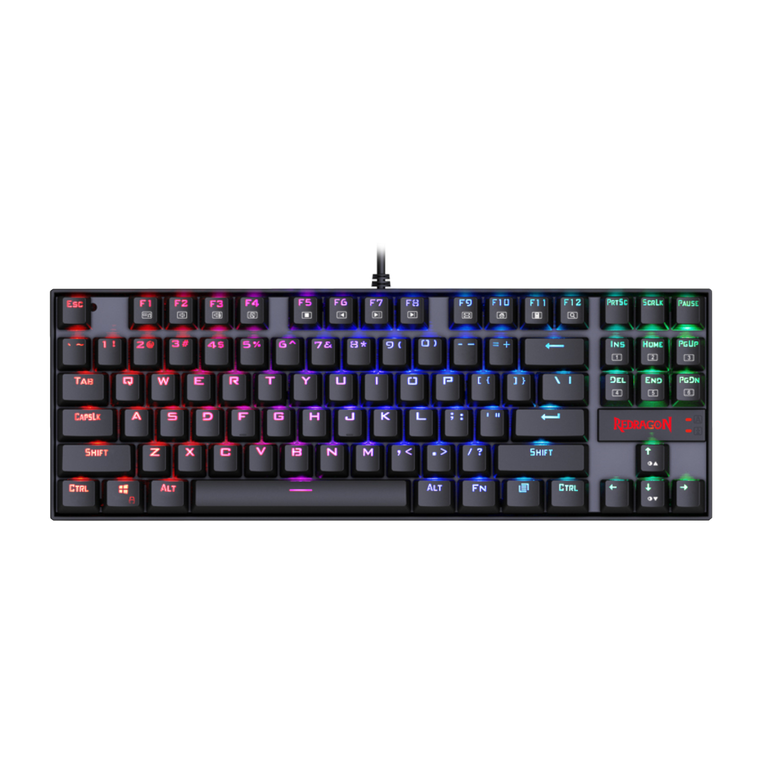 Redragon KUMARA RGB Mechanical Gaming Keyboard - Black (RD-K552RGB-1) – product image