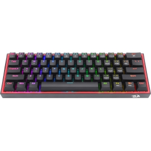 Redragon K617 FIZZ 60% Wired RGB Gaming Keyboard - Black (RD-K617-RGB) – product image
