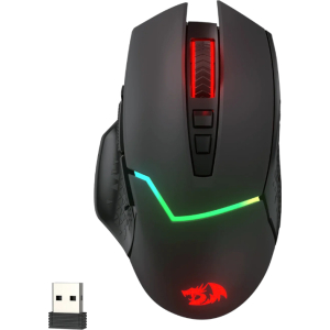 REDRAGON Mirage Pro 8000DPI RGB Wireless Gaming Mouse - Black (RD-M690-PRO) – product image