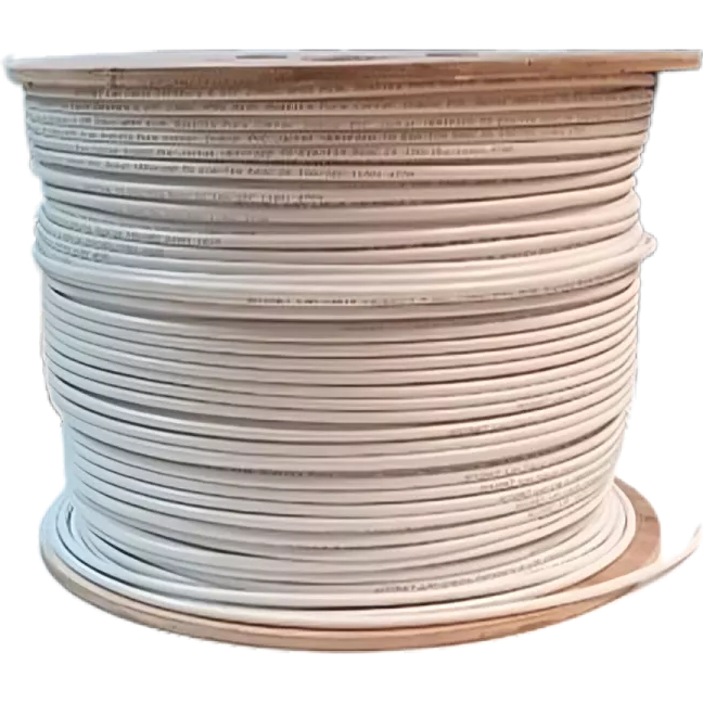 ACCONET CAT6 INDOOR ETHERNET CABLE 500M WHITE SOLID COPPER UTP ROLL | CAT6-500-SC - Image 2