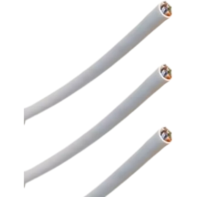 ACCONET CAT6 INDOOR ETHERNET CABLE 500M WHITE SOLID COPPER UTP ROLL | CAT6-500-SC - Image 4
