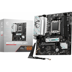 MSI B650M GAMING WIFI AMD AM5 mATX Gaming Motherboard (B650MGAMINGWIFI) – product image