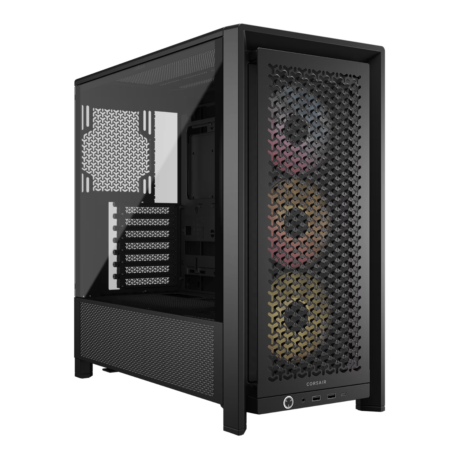 Corsair FRAME 4000D RS ARGB Modular Mid-Tower PC Case - Black (CC-9011296-WW) – product image