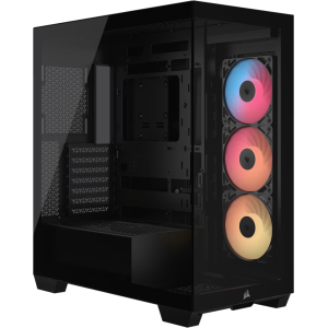 Corsair 3500X RS-R ARGB Mid-Tower PC Case - Black (CC-9011322-WW) – product image