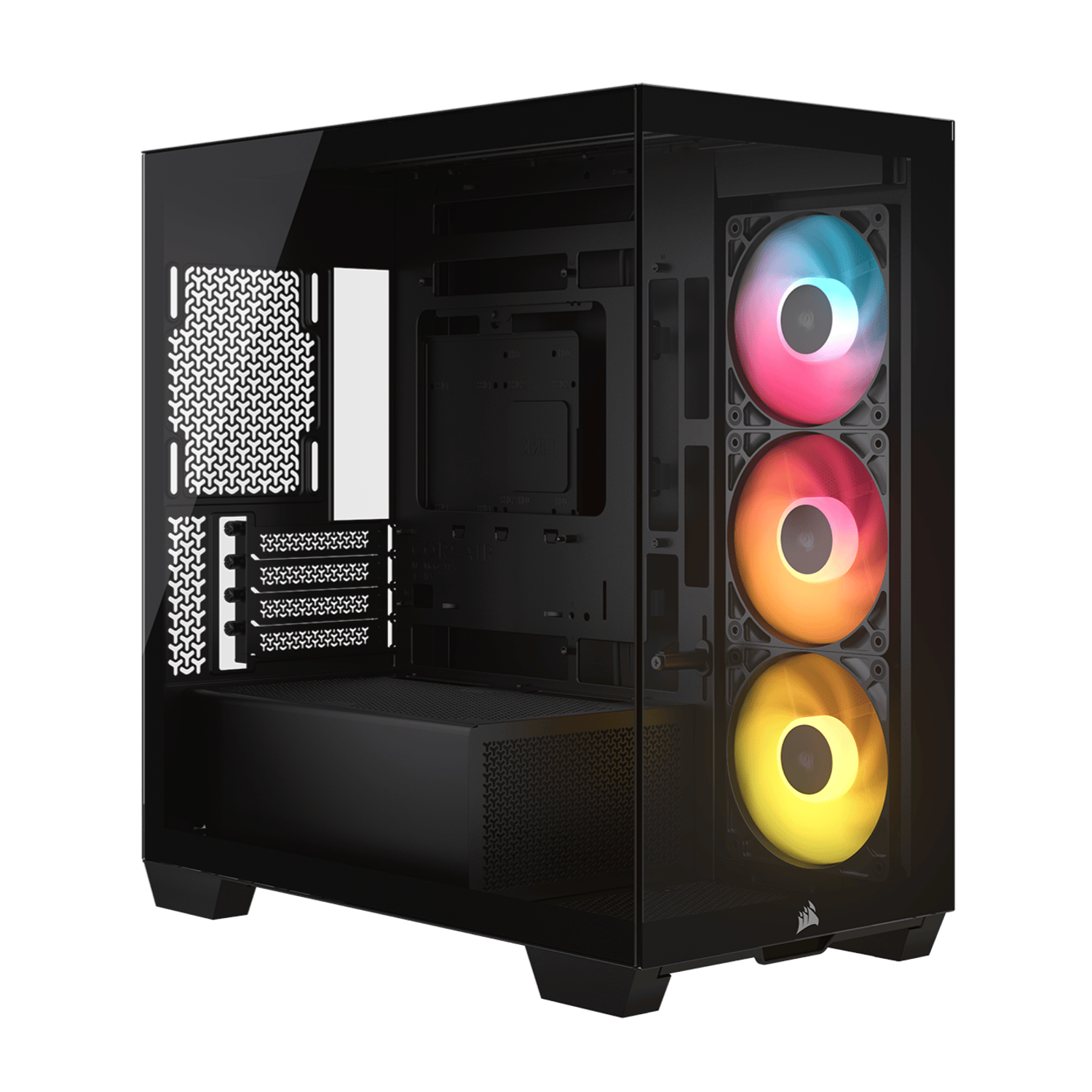 Corsair 2800X RS-R ARGB Micro-ATX PC Case - Black (CC-9011347-WW) – product image