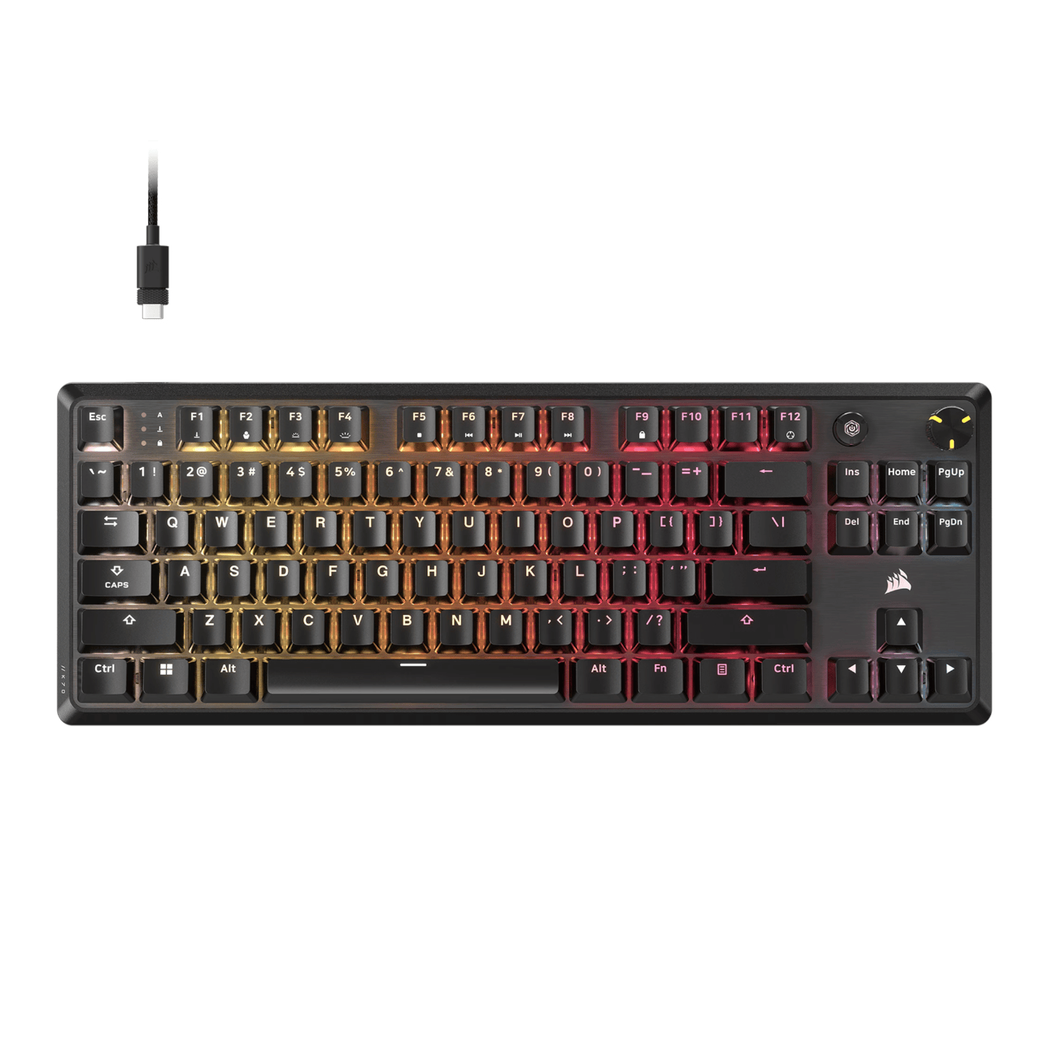 Corsair K70 CORE TKL RGB Mechanical Gaming Keyboard (CH-911911E-NA) – product image