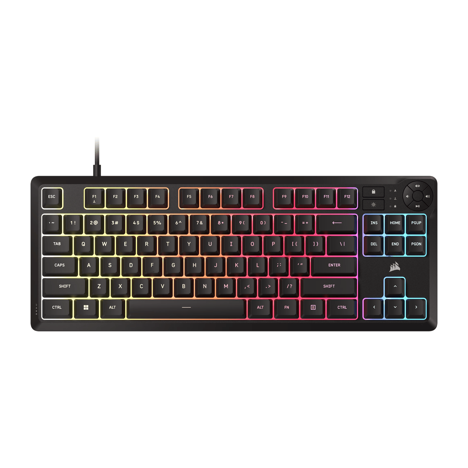 Corsair K55 CORE TKL RGB Gaming Keyboard (CH-9216065-NA) – product image