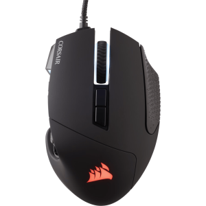 Corsair SCIMITAR RGB ELITE Optical 18 000 DPI MOBA/MMO Gaming Mouse - Black (CH-9304211-AP) – product image