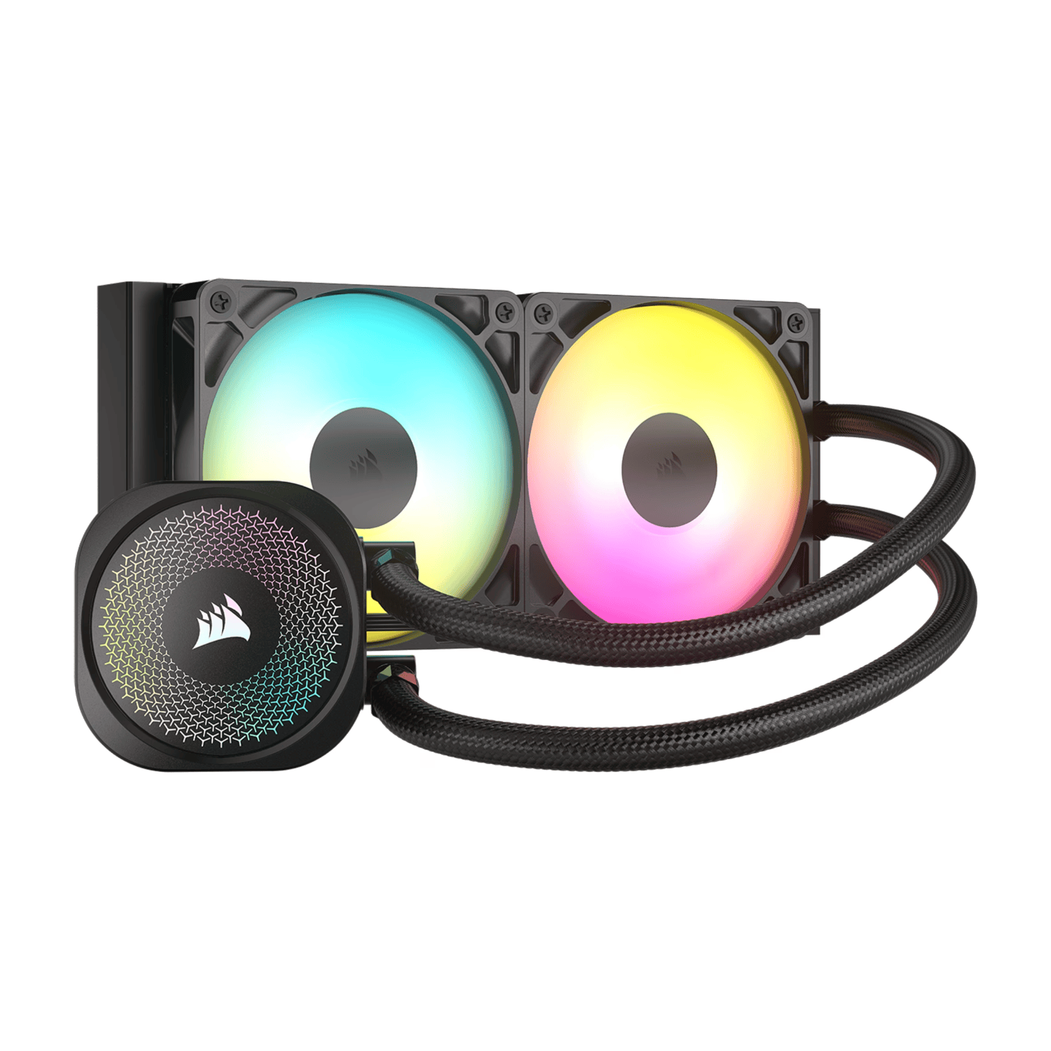 Corsair NAUTILUS 240 RS ARGB Liquid CPU Cooler - Black (CW-9060092-WW) – product image