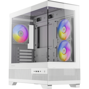Antec CX500M Micro-ATX | ITX RGB Mini-Tower Gaming Chassis Type-C - White (CX500M W) – product image