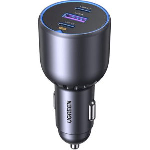 UGREEN 130W USB-C 3-port Car Charger (EC705-55511) – product image
