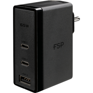 FSP 65W PD 2-Prong USB Type-C Power Adapter (FSP065-A1MP3) – product image