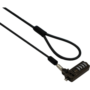 GIZZU 2m Slimline Combination Notebook and Ultrabook Cable Lock (GCSCL2M) – product image