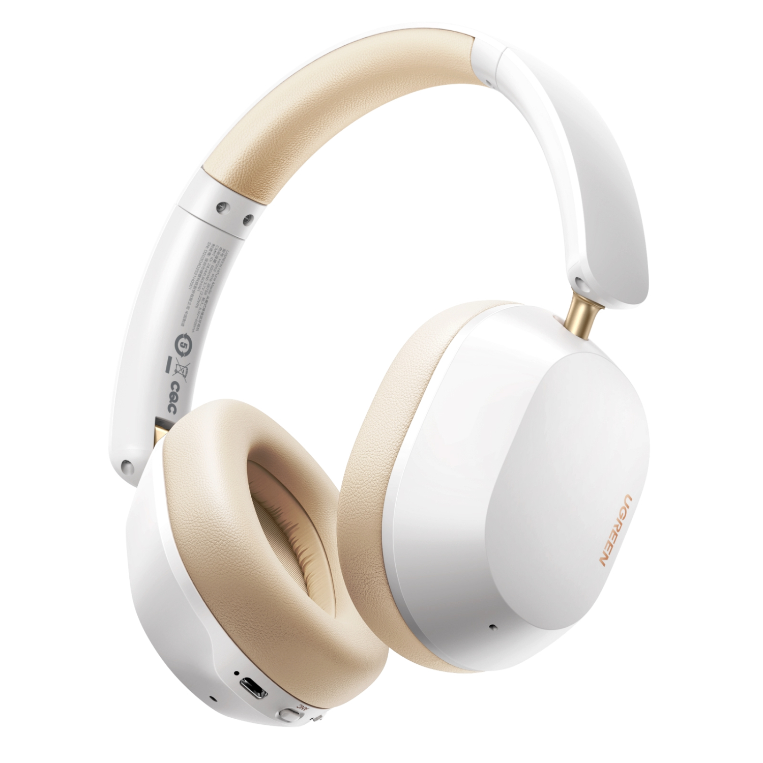 UGREEN HiTune Max 5C Hybrid ANC Headphones–White (HP203-35758) – product image