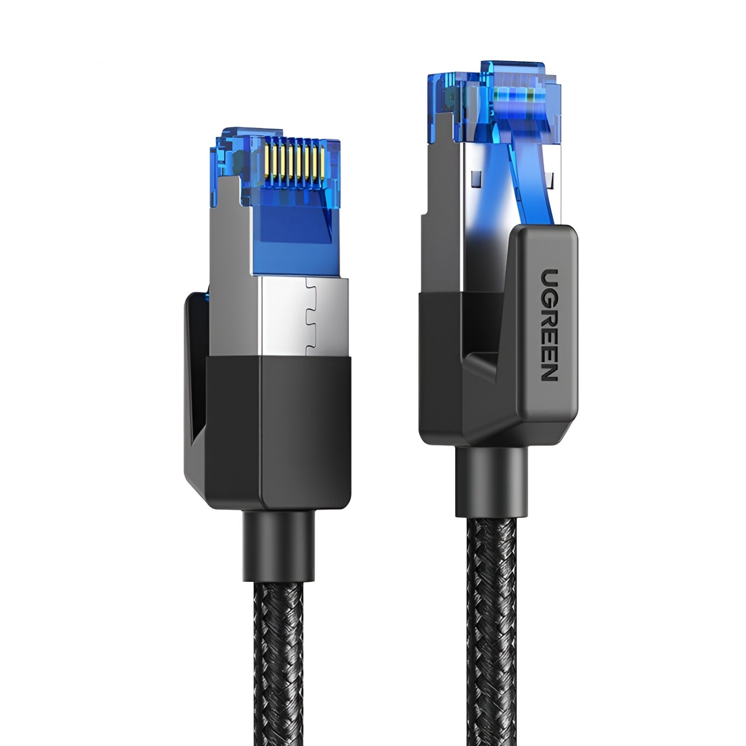 UGREEN Cat8 Nylon Braided Ethernet Cable - 40Gbps with Modular Plugs - 5m (NW153-80433) – product image