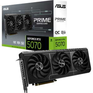 ASUS PRIME GeForce RTX™ 5070 12GB GDDR7 OC 12GB Graphics Card (PRIME-RTX5070-012G) – product image