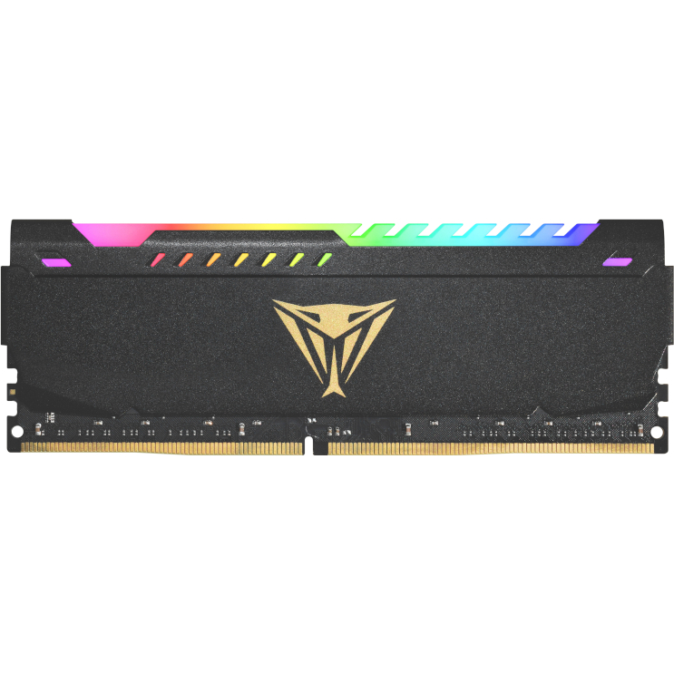 Patriot Vipersteel 16GB 3600MHz DDR4 Desktop Gaming Memory RGB (PVSR416G360C0) – product image