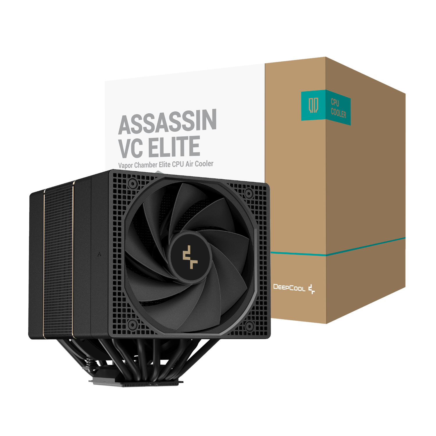 DeepCool ASSASSIN VC ELITE CPU Air Cooler - Black (R-ASN4-BKNVNN-GJD) – product image