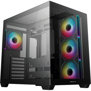 DeepCool CG530 4F Tempered Glass ATX Gaming Chassis - Black (R-CG530-BKADA4-G-1) – product image