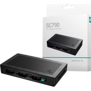 DeepCool SC790 6 Port ARGB PWM Fan Hub (R-SC790-BKNSNN-G) – product image