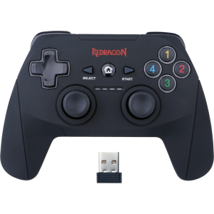 Redragon HARROW Wireless X/D-input(Digital/Analog) PC Controller - Black (RD-G808) – product image