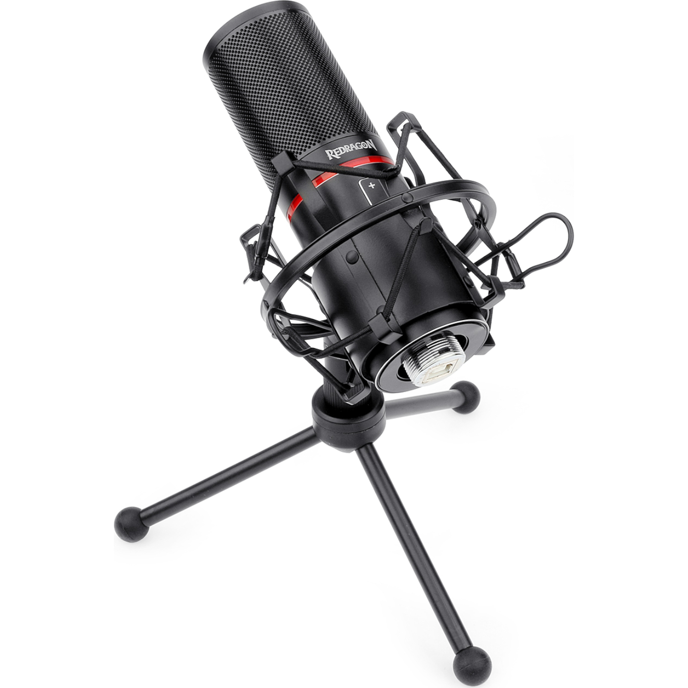 REDRAGON BLAZAR Cardioid USB Gaming Mic and Tripod - Black (RD-GM300) – product image