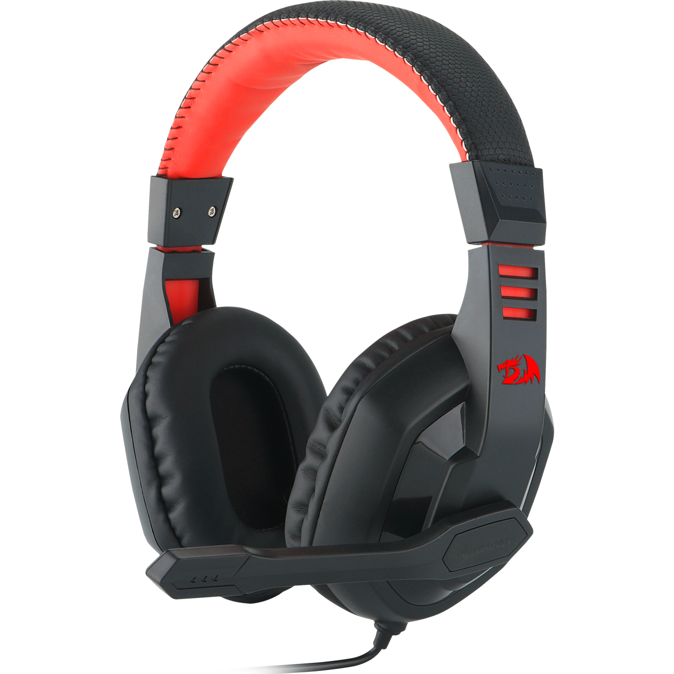 REDRAGON Over-Ear ARES Aux Gaming Headset - Black (RD-H120) – product image