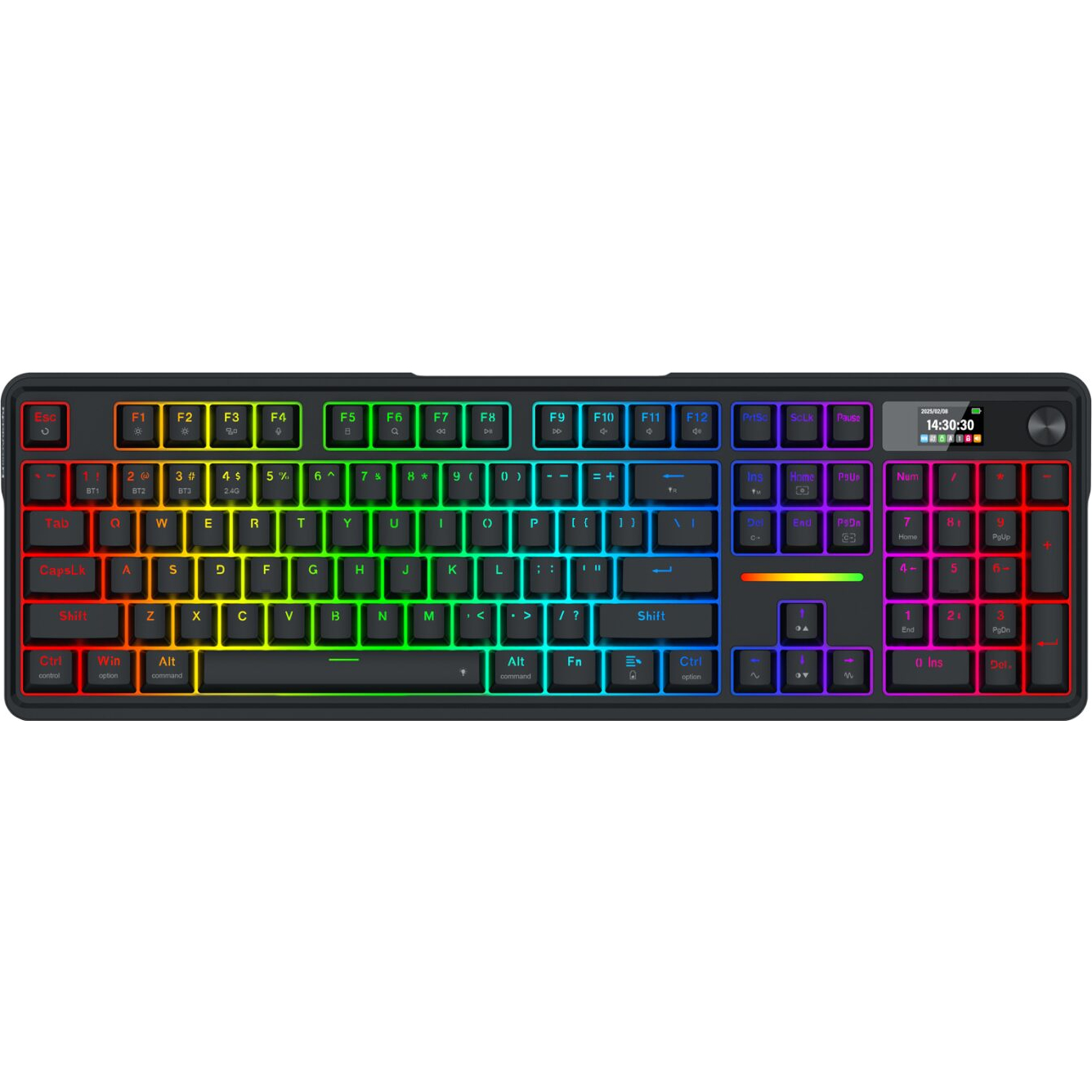 Redragon K762 TERRAFLARE PRO RGB Wireless Gasket Gaming Keyboard (RD-K762RGB-PRO) – product image