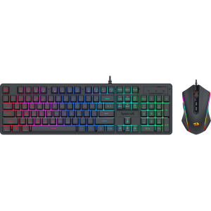 Redragon S107 RGB Gaming Essentials Wired Gaming Keyboard and Mouse Bundle (RD-S107-RGB-BA) – product image