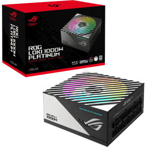 ASUS ROG LOKI SFX-L 1000W 80 PLUS Platinum SFX-L Modular Power Supply (ROG-LOKI-1000PSFX-L-GAM) – product image