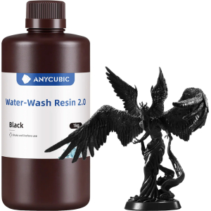 Anycubic Water Wash Resin 2.0 – Black (SSX2BK-10) – product image