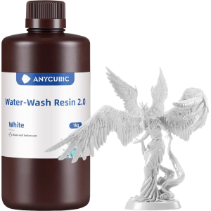 Anycubic Water Wash Resin 2.0 – White (SSX2WH-10) – product image