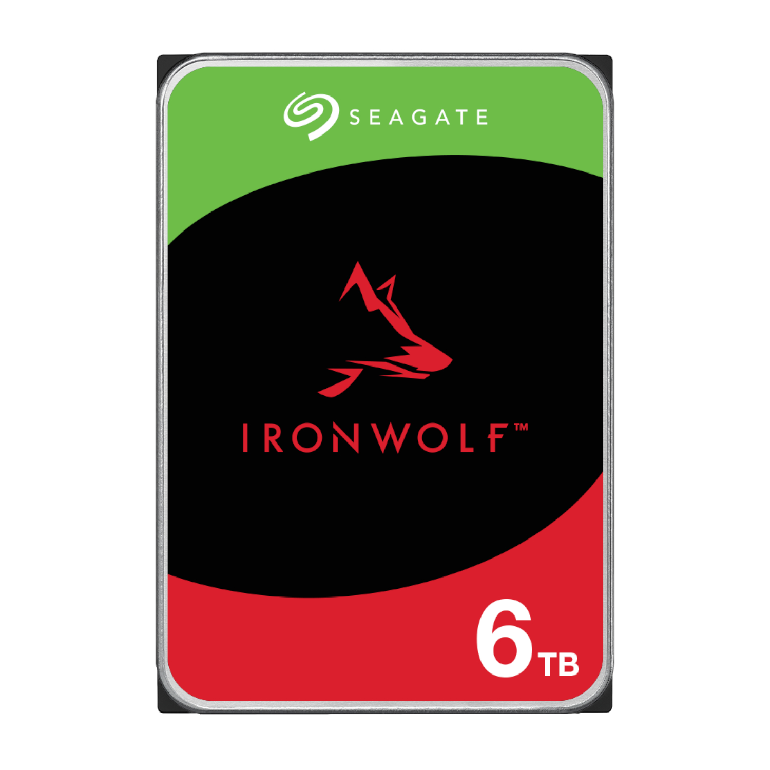 Seagate IronWolf NAS 6TB SATA Hard Drive (ST6000VN006) – product image