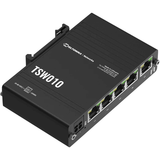 TELTONIKA 5-PORT INDUSTRIAL ETHERNET SWITCH | TSW010 - Image 3