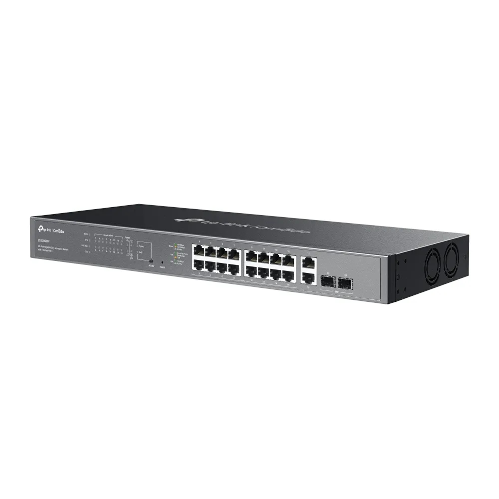 TP-LINK OMADA 20-PORT GIGABIT EASY MANAGED SWITCH WITH 16-PORT POE+ - Image 3