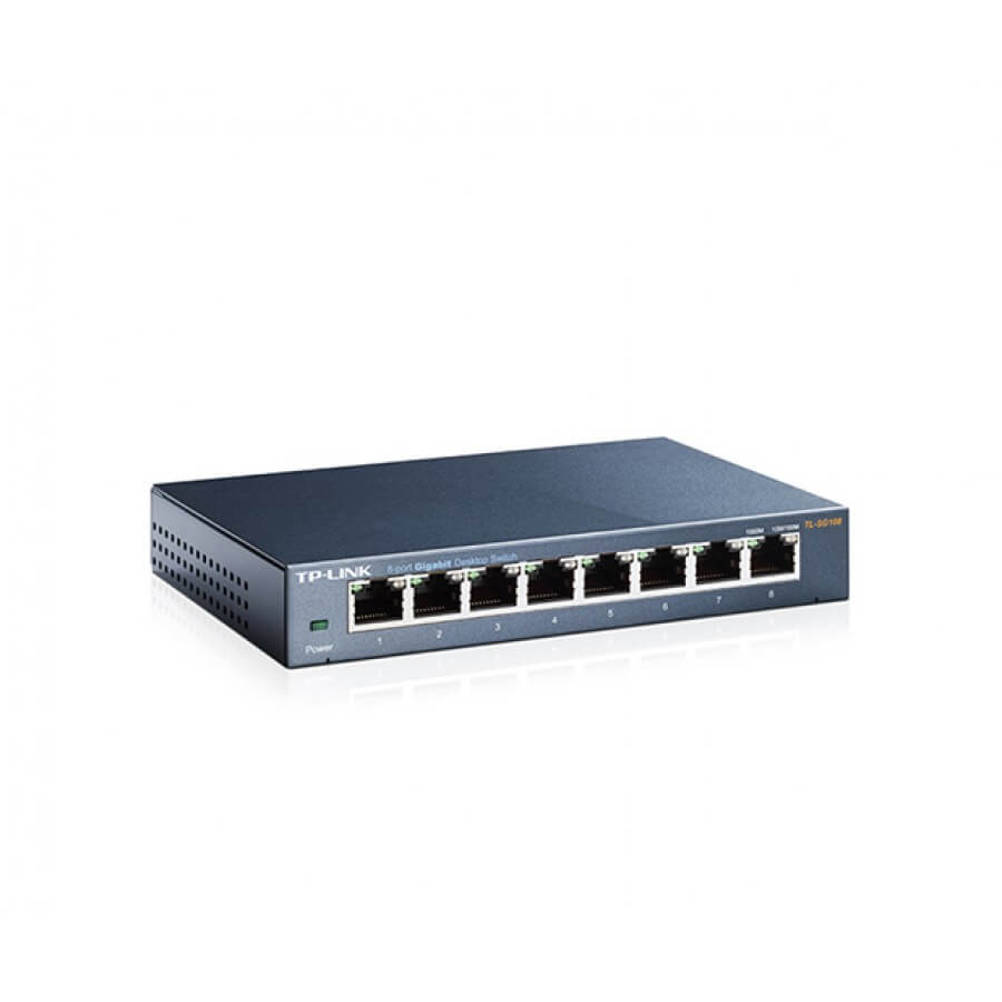 TP-LINK 8-PORT GIGABIT DESKTOP SWITCH | TL-SG108 - Image 3