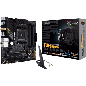 Asus TUF GAMING B550M-PLUS WIFI II mATX Gaming Motherboard (TUFGAMINGB550M-PLUSWIFIII) – product image