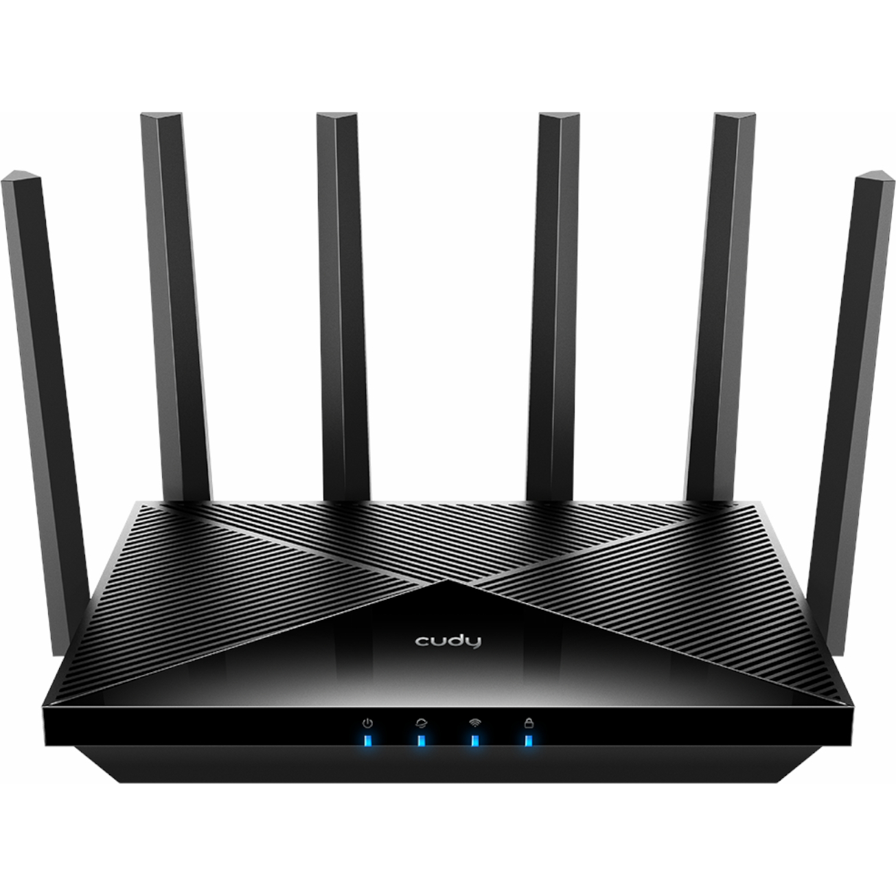 Cudy BE6500 Wi-Fi 7 Dual-Band Router with 2.5Gb WAN-Black (WR6500H) – product image